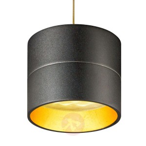 Lampa wisząca Tudor S, wysokość klosza 9,3 cm