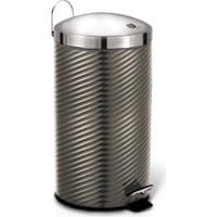 Pojemnik na śmieci z pedałem do otwierania Metallic Carbon