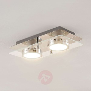 Lindby Gabryl lampa sufitowa LED, 2-punktowa