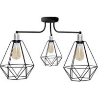 Lampa sufitowa Karo Octopus Three Black
