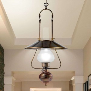 Rustykalna lampa wisząca Barchessa