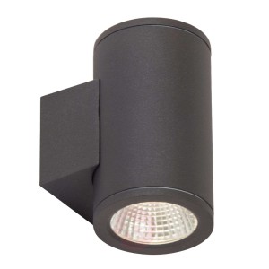 Dwupunktowa lampa ścienna zewnętrzna LED Argo