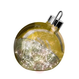 Oświetlenie dekoracyjne Ornament, złote, Ø 25 cm