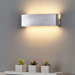 Prostokątna aluminiowa lampa ścienna LED RANIK