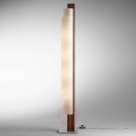 Lampa stojąca Stele orzech