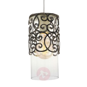 Lampa wisząca VINTAGE, brązowa