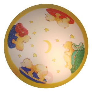 Miś Berni – lampa sufitowa do pokoju dziecięcego