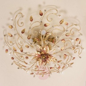 Filigranowa lampa sufitowa TURIN