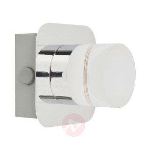 Szykowny kinkiet LED Stefanie z przełącznikiem