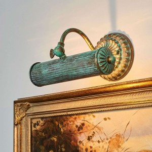 Lampa do obrazów Beno z efektem patyny