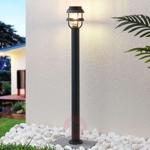 Słupek oświetleniowy Alvaro ciemnoszary, 100 cm