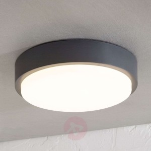 Lampa sufitowa zewnętrzna LED Nermin, IP65 okrągła