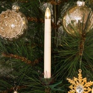Świeczki LED, bezprz., zestaw uzup., 16 cm