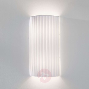 Uniwersalna lampa ścienna Lisa biała