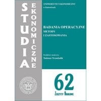 Badania operacyjne. Metody i zastosowania. SE 62