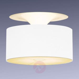 Delikatna lampa sufitowa Onda biała