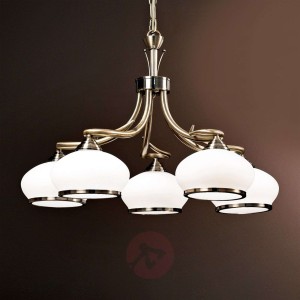 Wyjątkowa lampa wisząca Elvira 5-punktowa