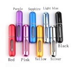 Perfumetka -  buteleczka z atomizerem - kolor ciemnoniebieski