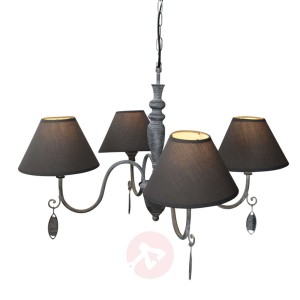 Kolor antyczny szary – lampa wisząca Susana