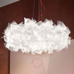 Slamp Clizia Pixel lampa wisząca, czerwony, 78 cm