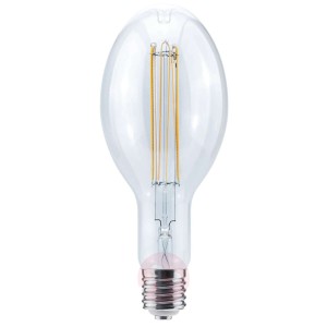 Żarówka elipsa LED Curved E40 18W 922, ściemniana