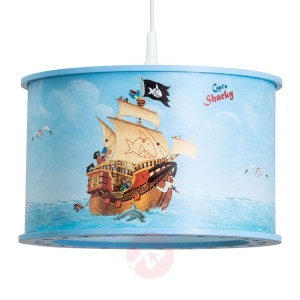 Dziecięca lampa wisząca Capt'n Sharky