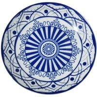 Talerz deserowy Boheme Blue