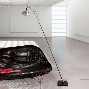 Ingo Maurer Max. Floor lampa podłogowa klosz alu