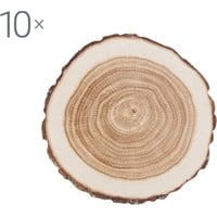 Zestaw 10 podstawek pod szklankę Carlos