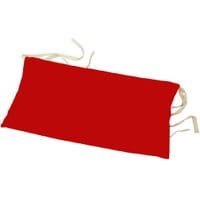 Poduszka na plażowe krzesło składane Holiday Red 21x39 cm