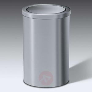 Kosz na papier BIN wysokość 32 cm stal matowa