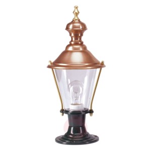 Lampa na cokół C208, czarna