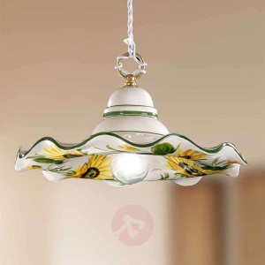 Lampa wisząca GIRASOLA w stylu dworkowym 32 cm