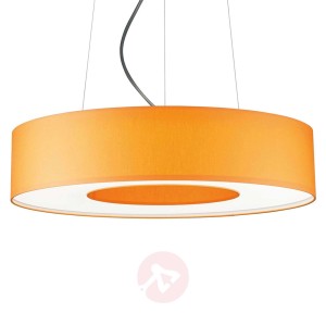 Lampa wisząca LED Donut 34 W pomarańczowa