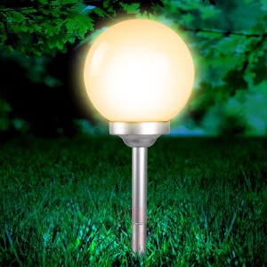 Okrągła lampa solarna Celyn 25 cm