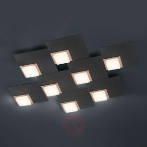 BANKAMP Quadro lampa sufitowa LED 64 W antracyt