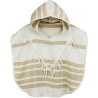 Ręcznik z kapturem Peshtemal Beige Line 4-7 years