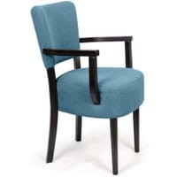 Krzesło Nisa Blue Arms Simple Classic