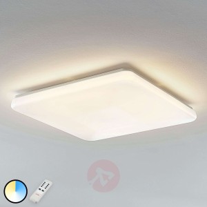 Lampa sufitowa LED Indika, zmiana barw CCT