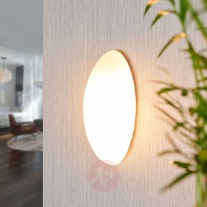 Szklana lampa ścienna Jemima