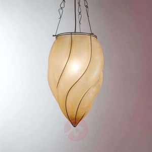 Czarująca lampa wisząca POZZO 26 cm