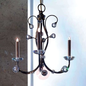 Żyrandol w antycznym stylu REMITA, śr. 43 cm