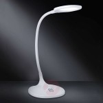 Yava - ściemniana lampka biurkowa LED, biała