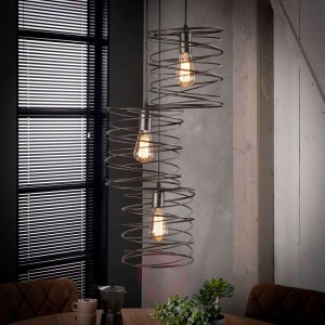 Lampa wisząca Swirlaronda, 3-punktowa