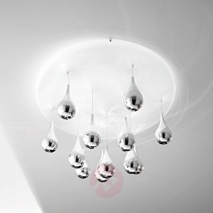 Ekstrawagancka lampa sufitowa PIOGGIA Ø40 cm