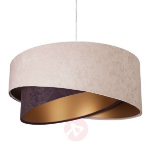 Warstwowa lampa wisząca Arianna, 2-kolorowa