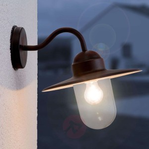 Rdzawa lampa zewnętrzna Filip