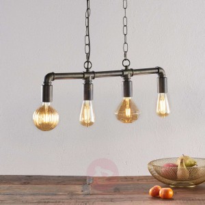Lampa wisząca LED Leonas w stylu industrialnym