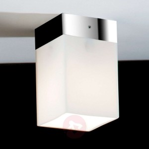 Krótka lampa sufitowa QUADRO BOX SHORT, chrom