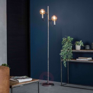 Lampa podłogowa Saturn, podstawa prętowa, 2 x G125